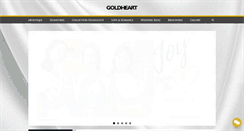Desktop Screenshot of goldheart.com